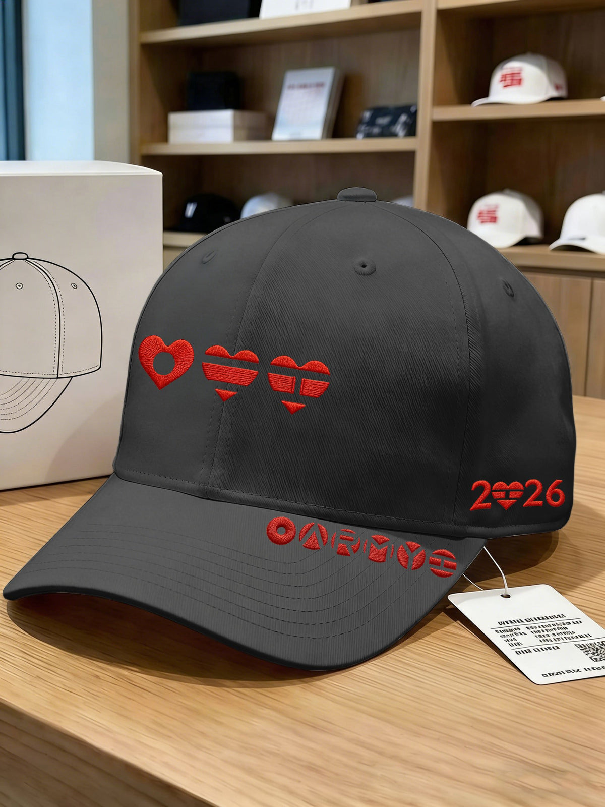 Kpop Music Art Print Baseball Cap