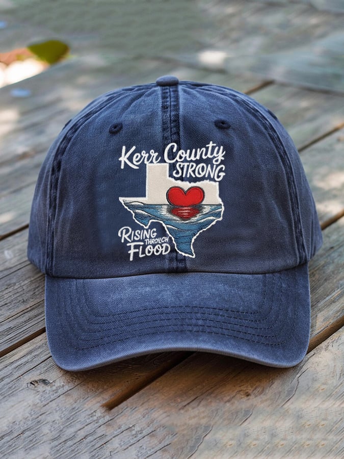 Texas Strong Hill Country Printed Hat for Men and Women