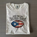 Puerto Rico Singer Benito Bowl Printed T-shirts