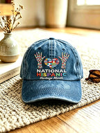 Unisex National Hispanic Heritage Month Print Baseball Cap