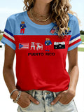 Women's Puerto Rico Printed T-shirts