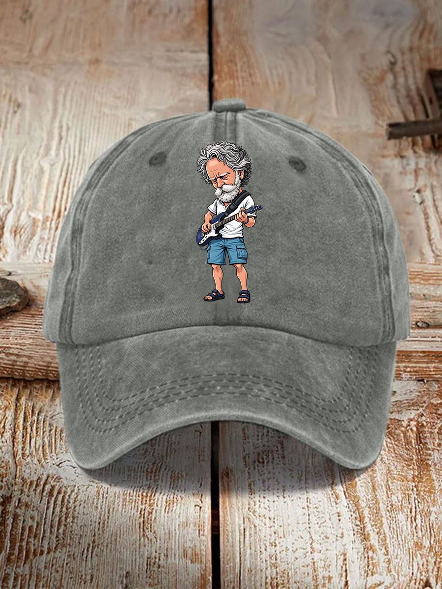 Unisex RIP Bob Weir Print Casual Hat