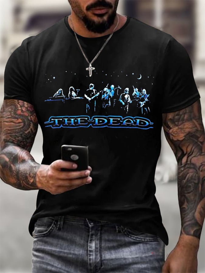Men's Casual Printed T-shirt