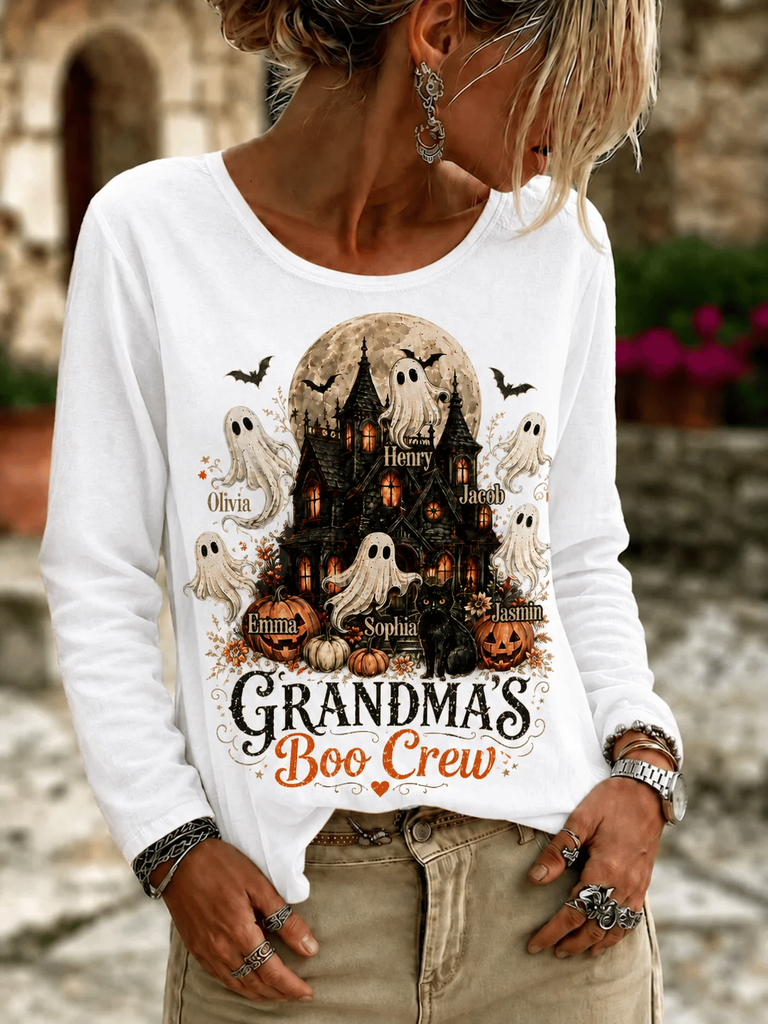 Women's Casual Printed Top