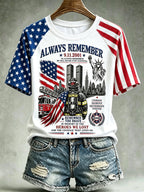 Women's 9/11 Memorial Graphic Top