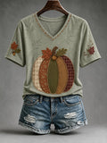 Women'S Casual Autumn Printed T-Shirt