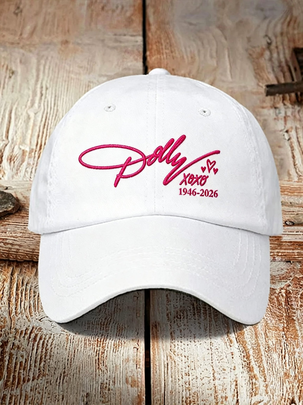 Retro Country Music Legend Print Baseball Cap