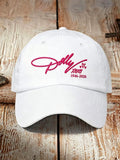 Retro Country Music Legend Print Baseball Cap