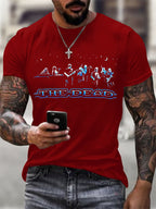 Men's Casual Printed T-shirt