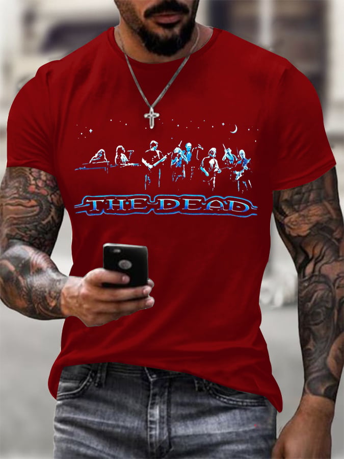 Men's Casual Printed T-shirt