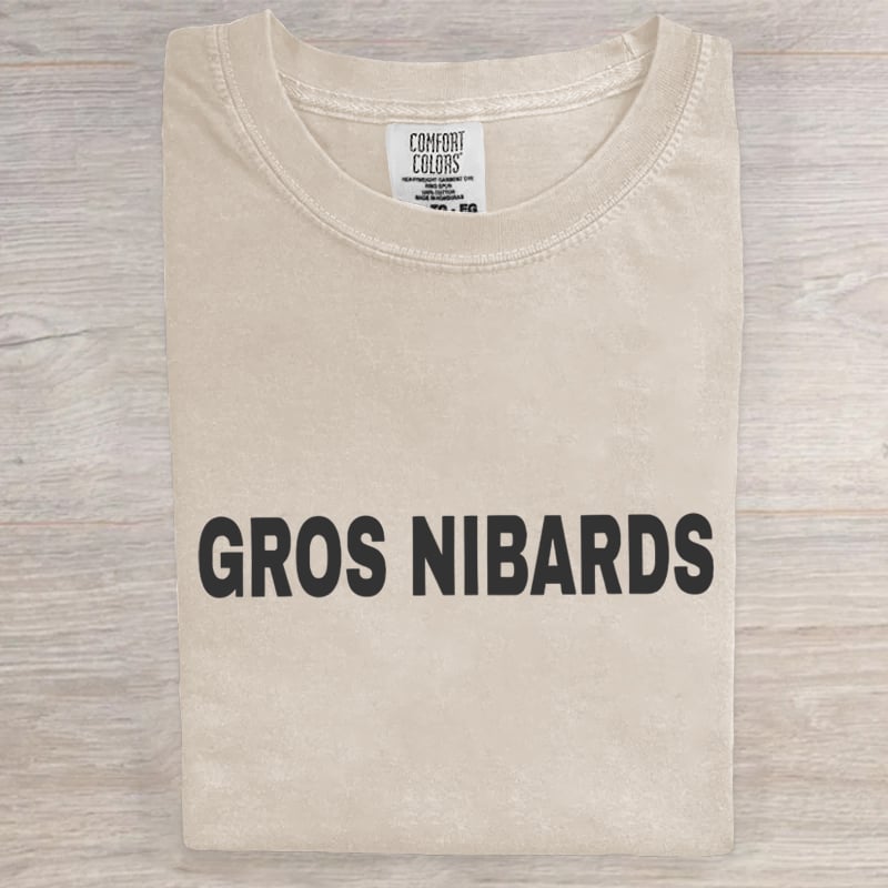 Cros Nibards Funny Couple Humor Art Print T-Shirt