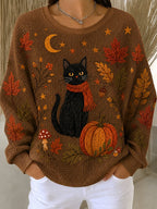 Women'S Casual Printed Sweatshirt