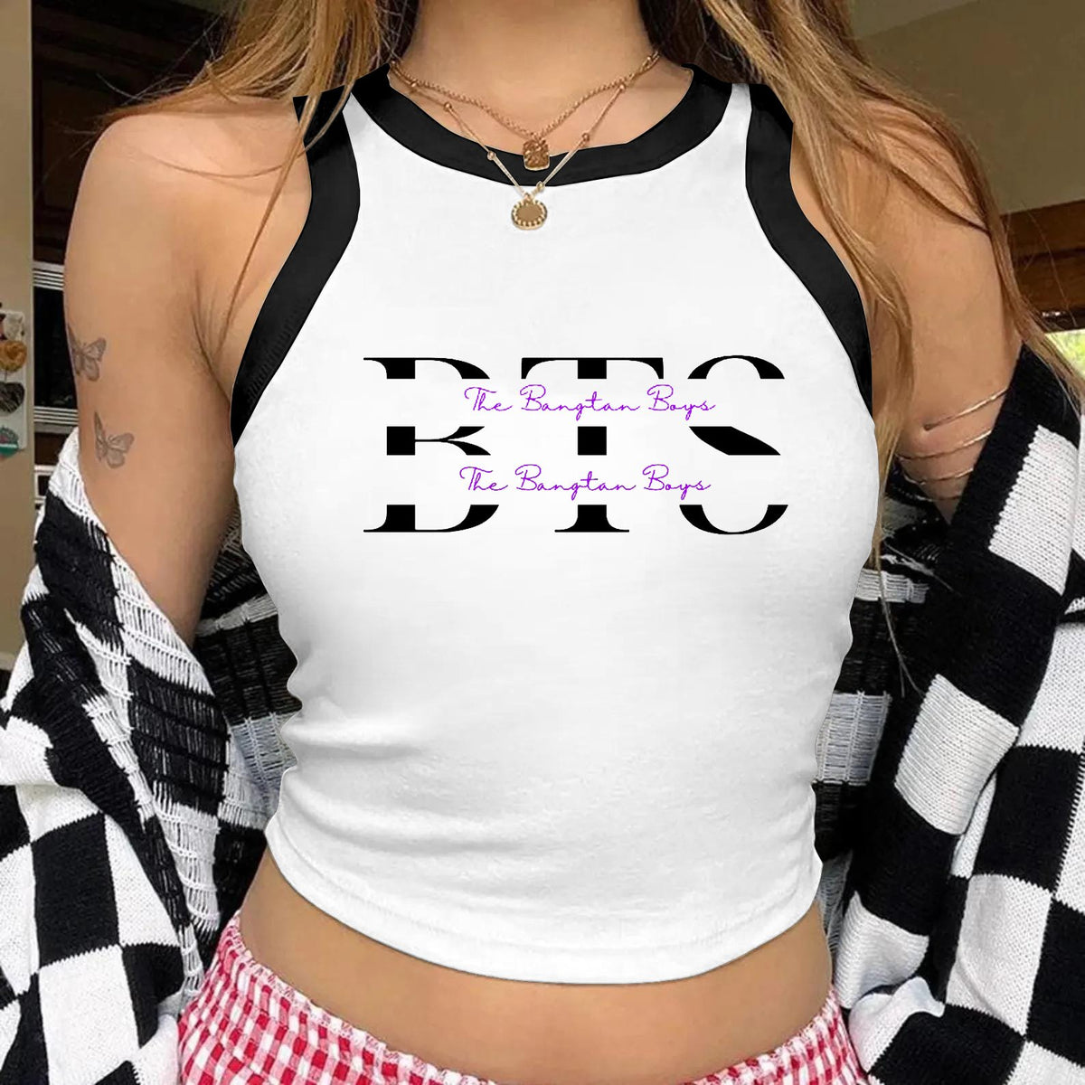 Women's Kpop Tour 2026 Y2K Tank Top