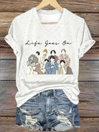 Women's BTS  Print Casual T-Shirt