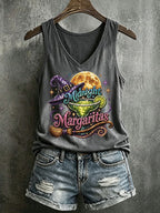 Women's Midnight Margaritas Printed Tank Top