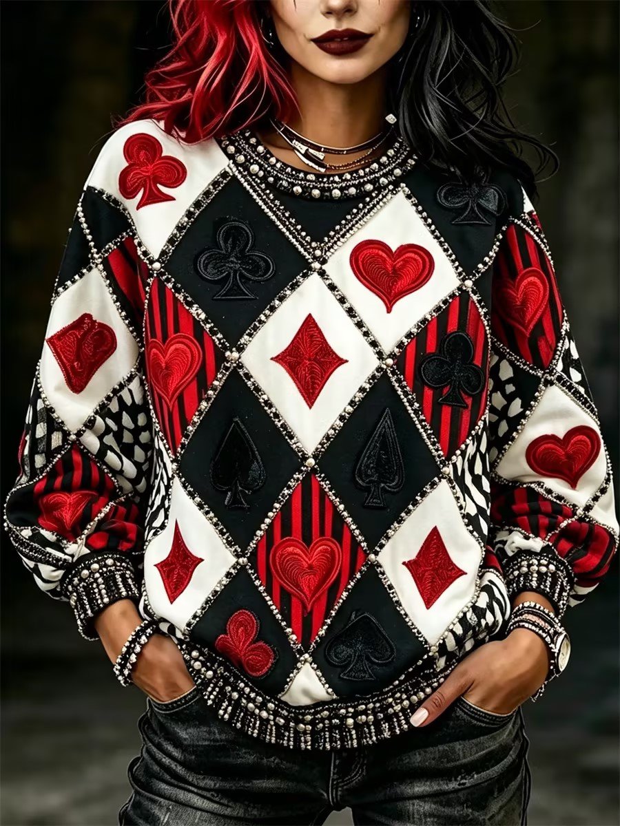 Women's Printed Hoodie