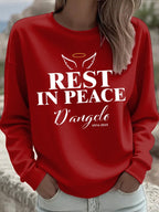 Women's Music Lover Print Sweatshirt