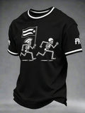 Men's Halloween In Puerto Rico Print T-Shirt