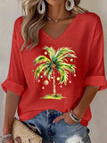 🔥🔥2nd 50% Off 🔥🔥Women's Christmas Print Shirt