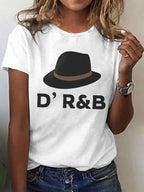 Women's Commemorative Printed Casual T-Shirt