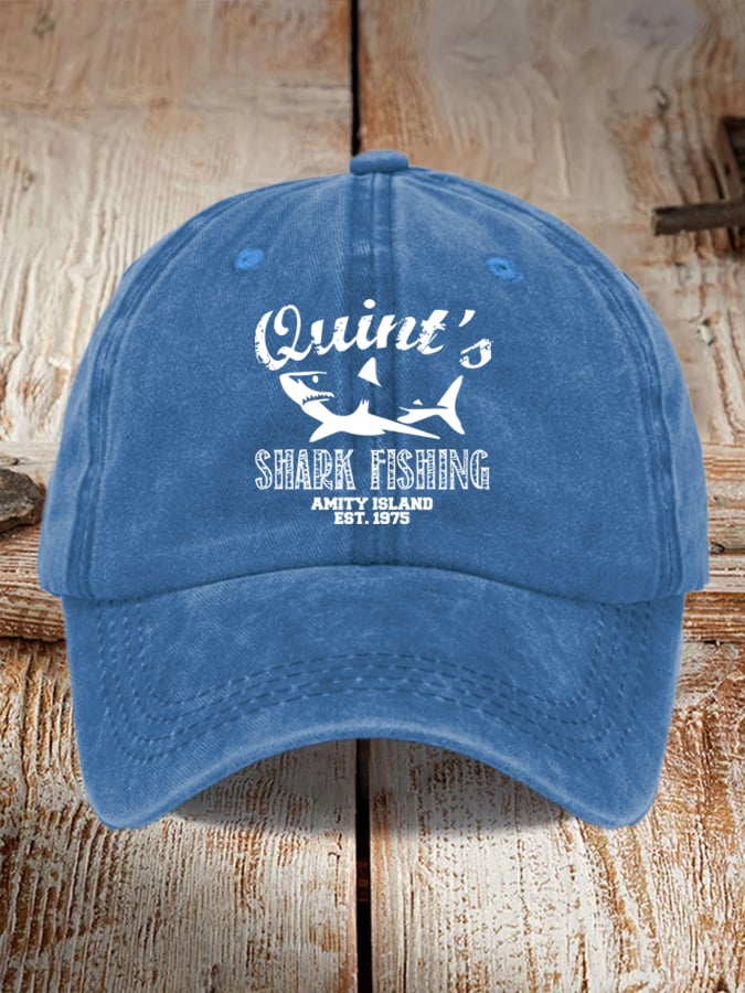 Shark Amity 1975 Flag Pride Baseball Cap