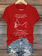 Women's Shark Amity 1975 Printed T-Shirts