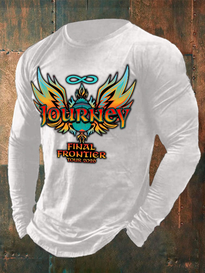Men's Retro Final Frontier Tour 2026 Print T-Shirt