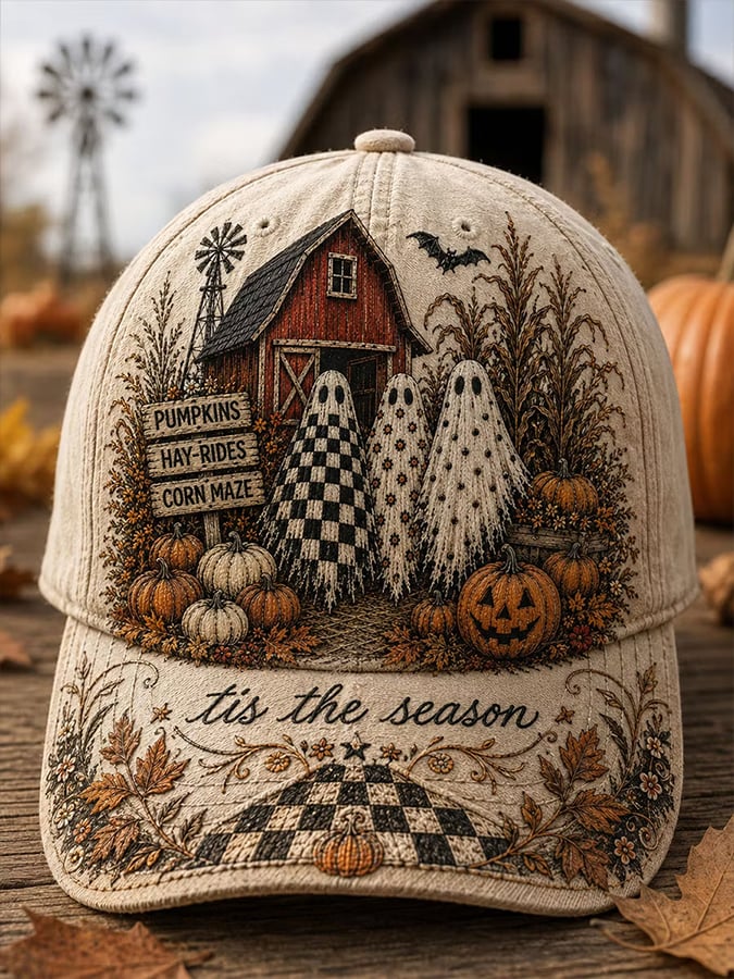 Halloween Printed Hat