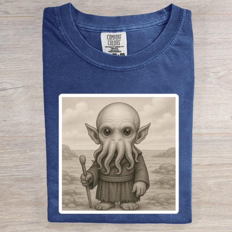 Mind Reaver Cthulhu Hawkins Indiana National Park Upside Down Art Print T-Shirt