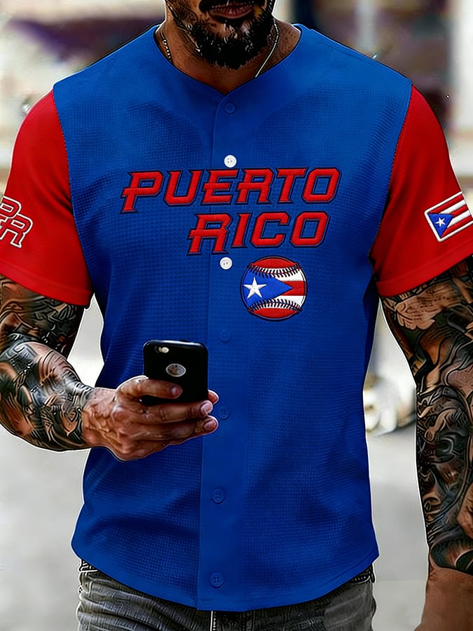 Men's Baseball  Shirt