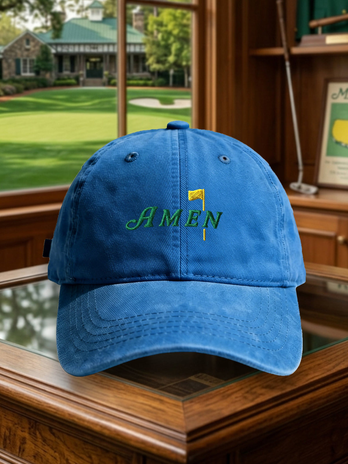 Golf Cap - Vintage Style Sport Hat for Golf Fans