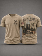 911 Memorial Casual Print T-Shirt