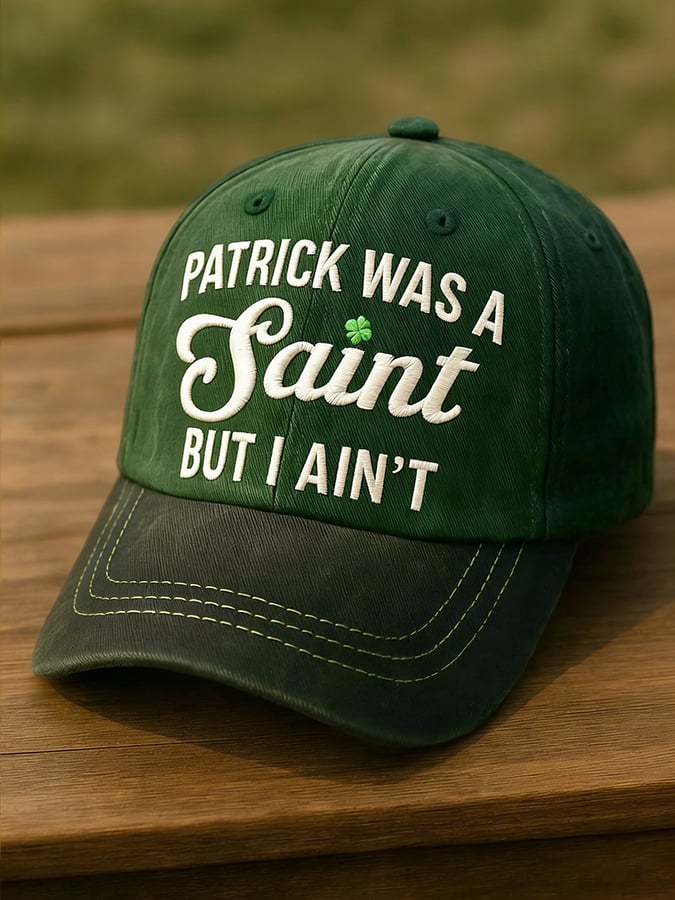 Saint Patrick's Day Printed Casual Hat