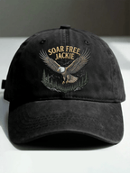 Retro Soar Free, Jackie Print Baseball Cap