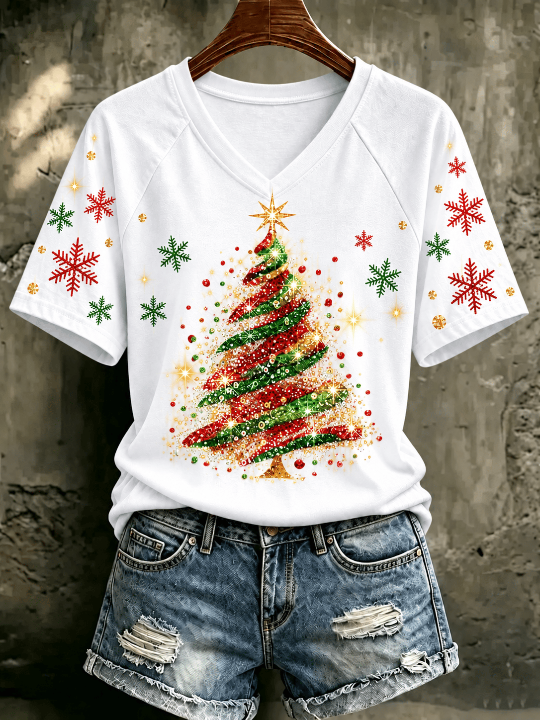 Women's Print Short-Sleeve T-Shirt