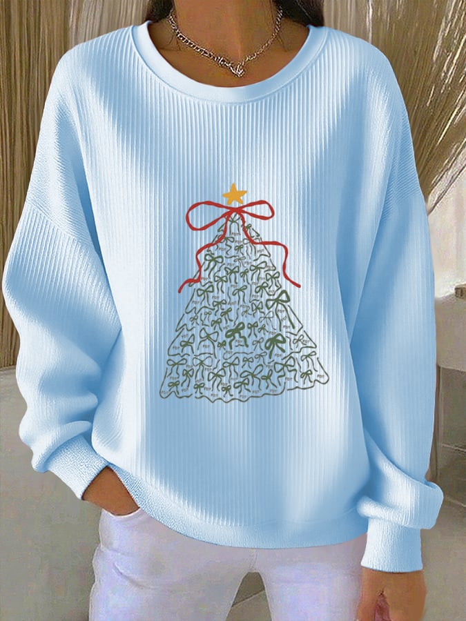 Women's Christmas FDT Printed Sweatshirt