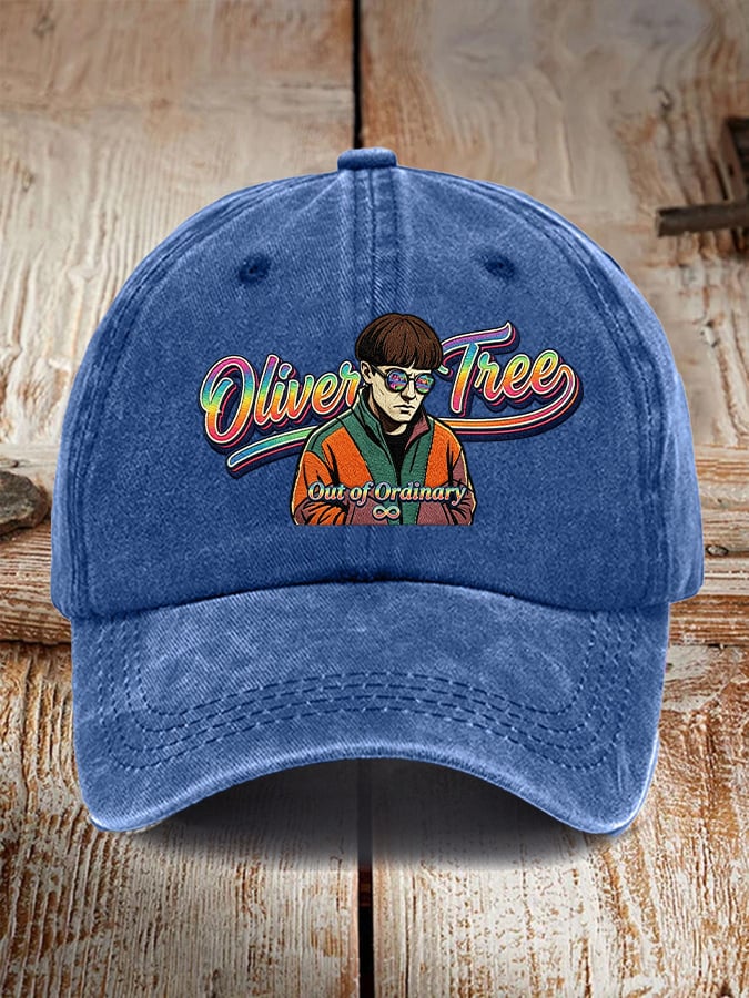 Unisex Retro Forever In Our Hearts Printed Hat