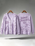 Women's Midnight Margaritas Printed Cardigan