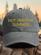 Retro Hot Jimothy Summer Print Baseball Cap