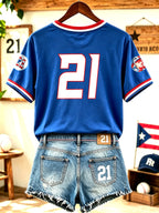Women's Baseball Lovers Print T-Shirt
