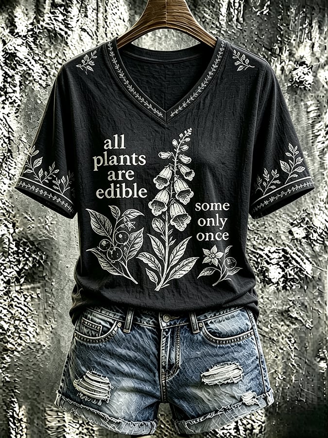 Women's Some Only Once Print T-shirt