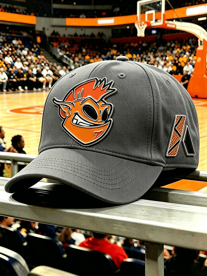 Unisex Puerto Rican basketball fan 3D silicone logo retro baseball cap