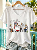 Women'S Puerto Rico Print T-Shirt