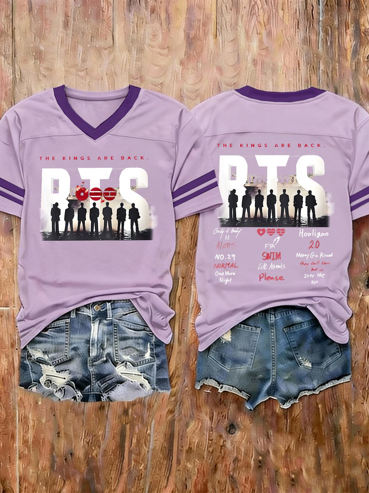 Women's Music Art Print Shirt