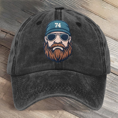 A True Jet 74 Football Art Printed Cap