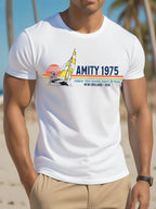 Men's Amity 1975 Printing T Shirt