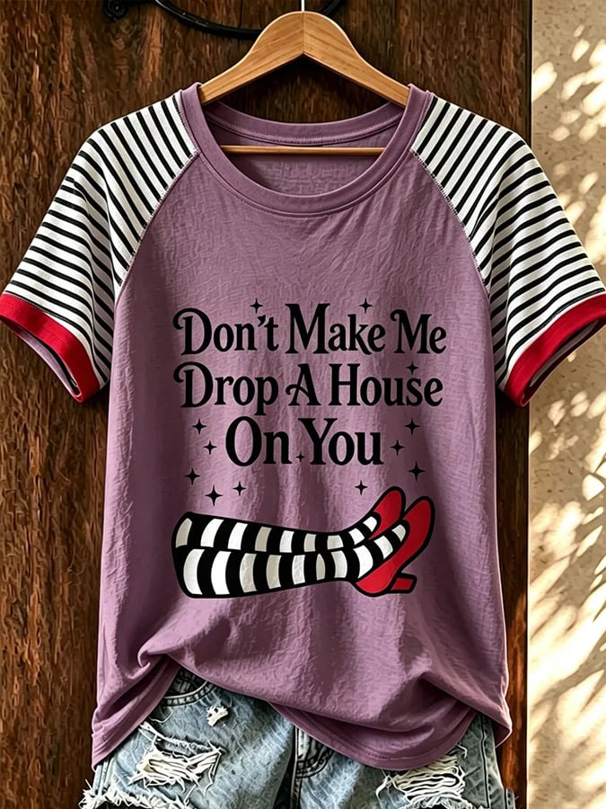 Women's Halloween Print T-Shirt