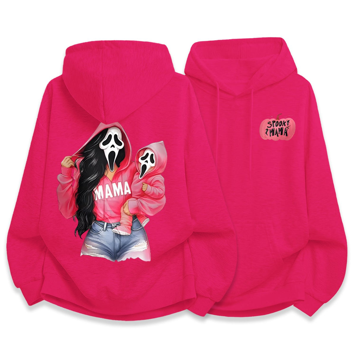 Funny Mama Halloween Art Print Hoodie