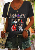 Breezy Bowl Women's Printed T-Shirt