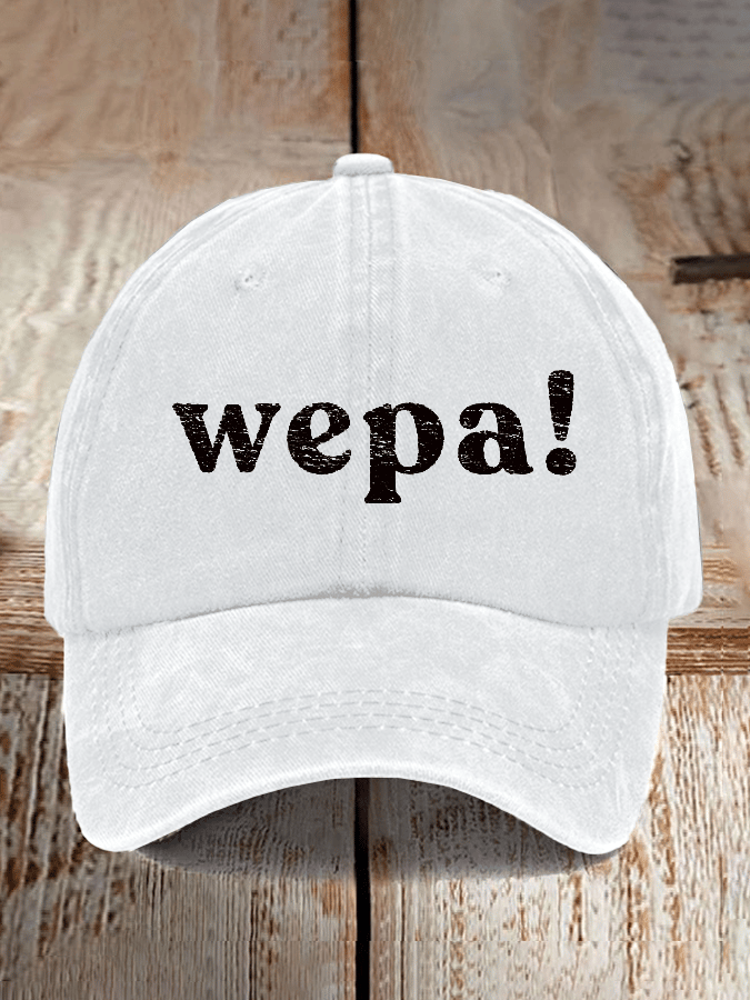 Wepa Puerto Rico Print Baseball Cap